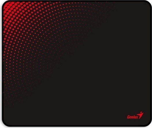 Mousepad Genius G-Pad 230S, material tekstili, 2.5 mm, i zi me të kuqe