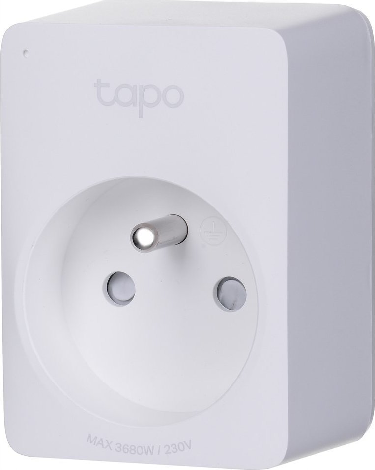 Паметна приклучница TP-Link Tapo P110, Wi‑Fi, следење на енергија, пакување 2 парчиња, бела