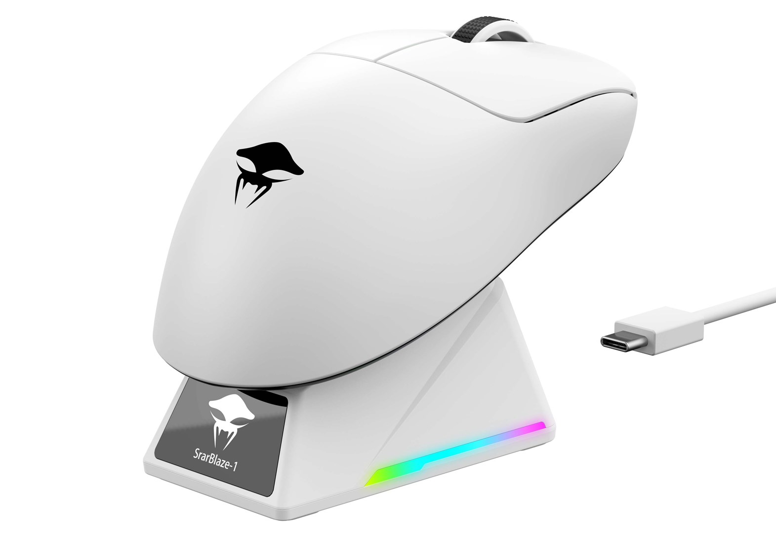 Maus gaming Havit StarBlaze 1, pa tela 2.4 GHz dhe Bluetooth, deri 26000 DPI, bardh e zi