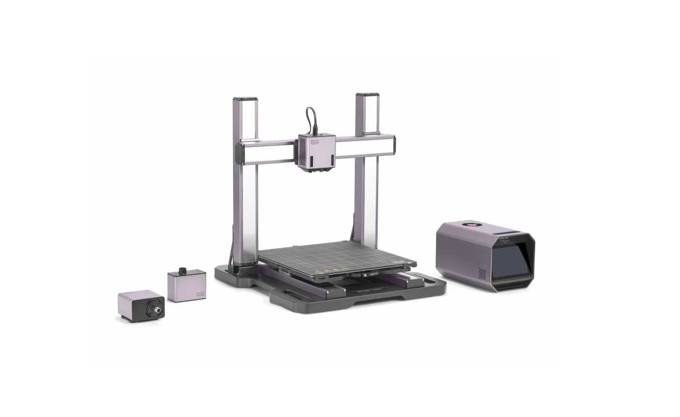 Printer 3D Snapmaker Artisan 3DP, IDEX me dy koka, volum i madh printimi, gri