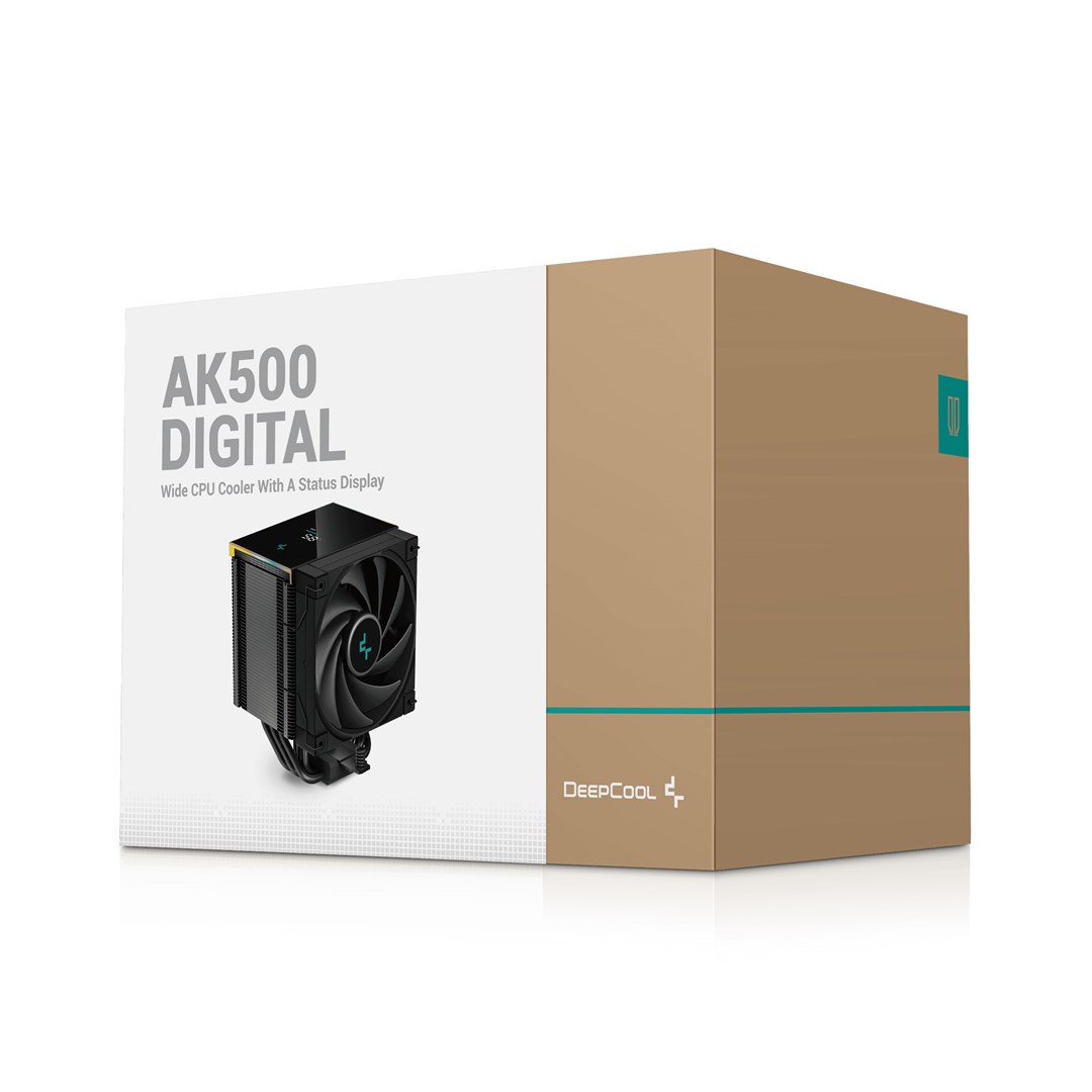 Ftohës DeepCool AK500 Digital, i zi