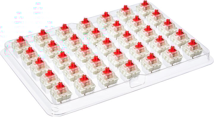 Çelësa mekanik CZC.Gaming, Gateron Red, 70 copë