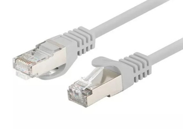 Kabllo rrjeti Lanberg Patchcord Cat6 FTP, 2m, set 10 copë, gri