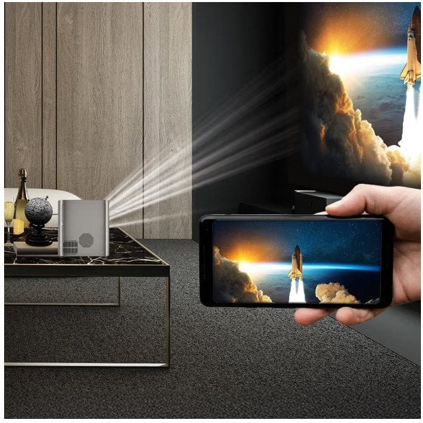 Projektor STRONG Q1, Full HD, 100-240V, i bardhë