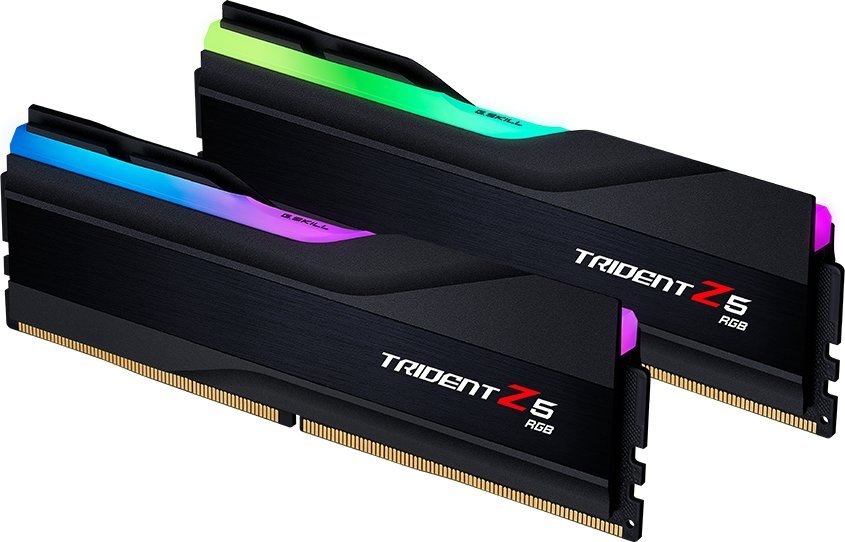 Memorie G.Skill Trident Z5 RGB, DDR5, 32 GB, 7800 MHz, CL36, F5-7800J3646H16GX2-TZ5RK