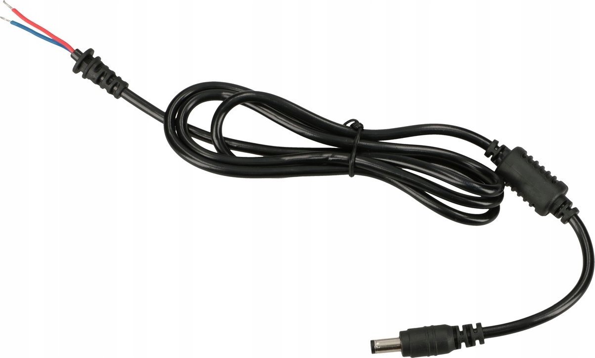 Kabllo rryme Extralink EX.14060, 1m, konektor 5.5 x 2.1mm, i zi