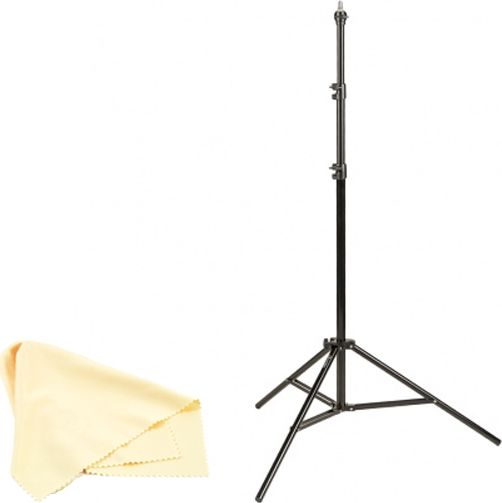 Trepod studio MASSA LIGHTING TRIPOD 100–280cm, montim 12mm, filetë 1/4", i zi