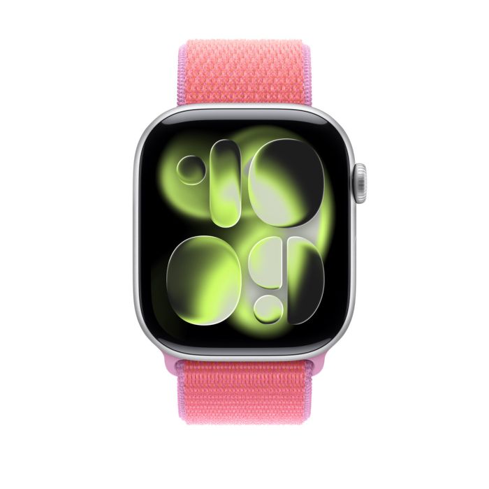 Apple Watch 46mm Sport Loop, Bright Guava (SEASONAL) 3