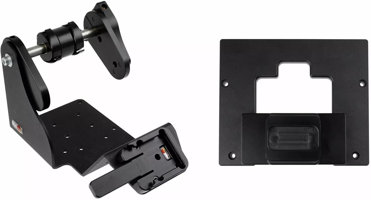 Komplet montimi për printer Brodit 217072, me rrotullim role, standarde AMPS VESA 75, i zi