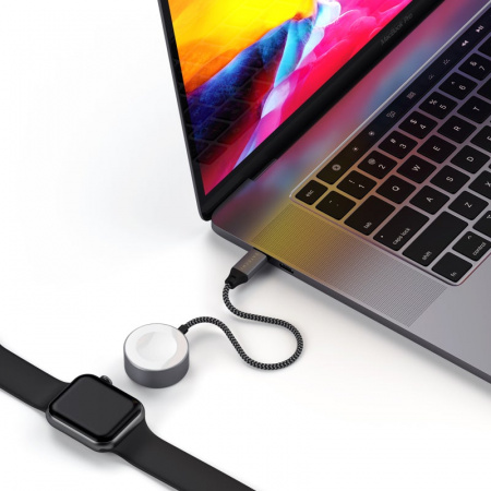 Kabllo karikimi Satechi USB-C Magnetic për Apple Watch, 20cm