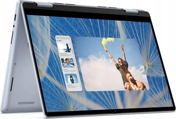 Laptop konvertues Dell Inspiron 7440 2in1, 14", i7, 16GB RAM, 1TB SSD, argjendtë