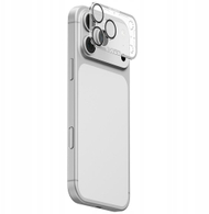 Mbrojtës kamere Skinarma për iPhone 17 Pro Max, full matte, transparent