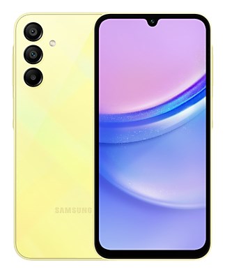 Celular Samsung Galaxy A15, 6.5", 8GB/256GB, i verdhë