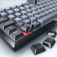 Tastierë mekanike CHERRY KW 300 MX, wireless USB Bluetooth, QWERTZ gjerman, e zezë