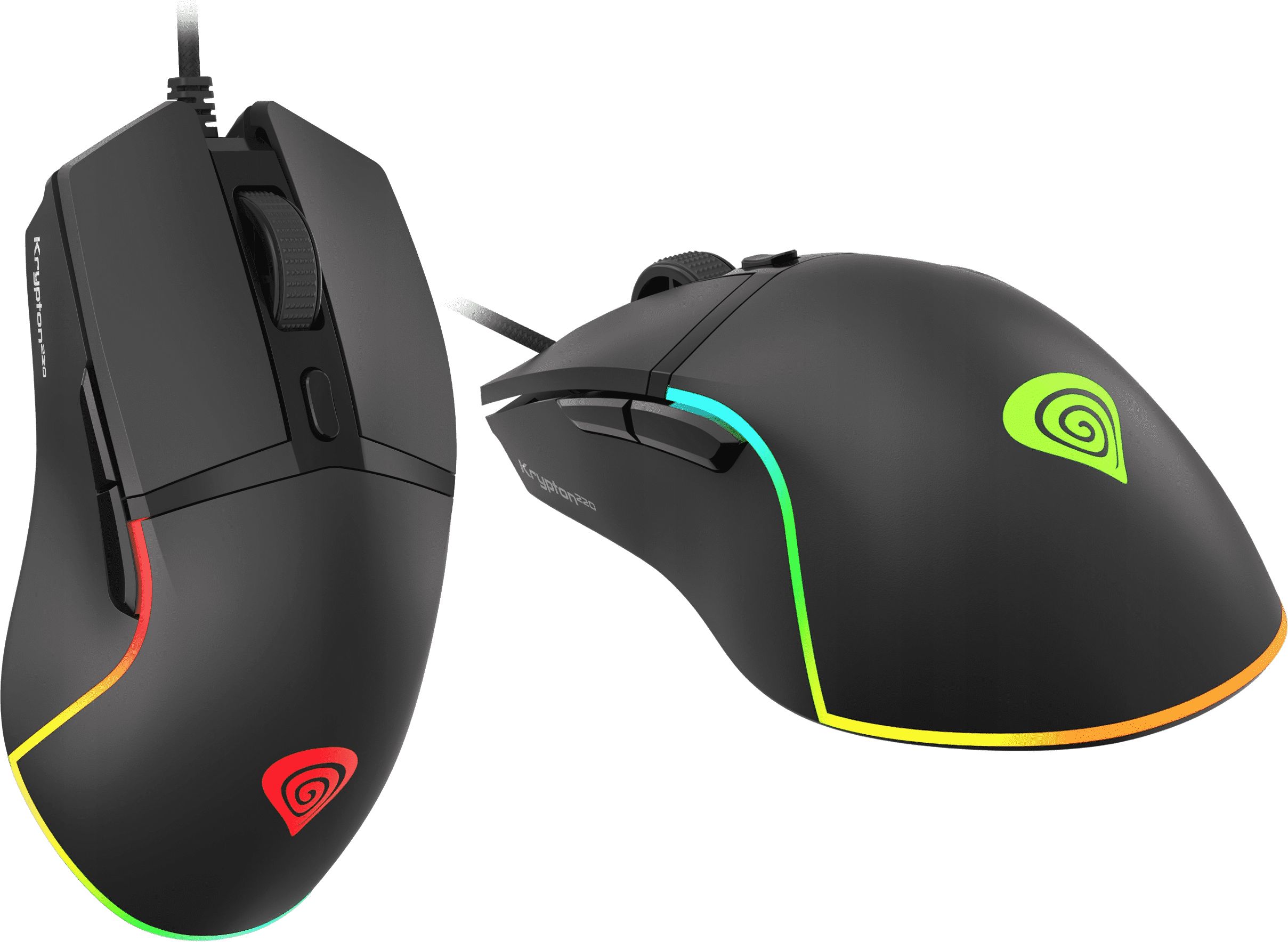 Maus gaming Genesis Krypton 220 NMG-1770, 6400 DPI, RGB, i zi