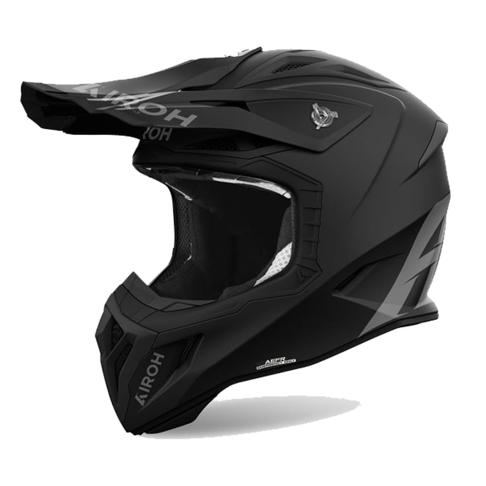 Kaskë motocross Airoh Aviator Ace 2 Color, madhësia XL, mat e zezë