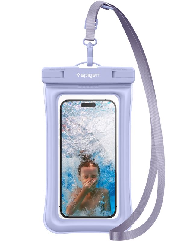 Mbrojtëse e papërshkrueshme nga uji Spigen Aqua Shield WaterProof Floating Case A610 1 Pack, e kaltër