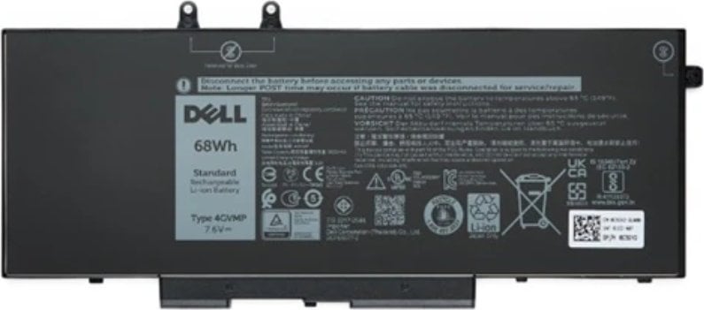 Bateri laptopi Origin Storage 4C, për Dell Latitude 5421, e zezë
