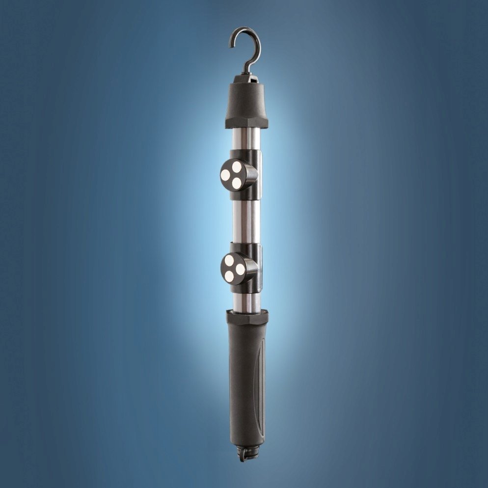 Dritë punëtorie Tiross Rechargeable Workshop Lamp 28 SMD LED, me bateri të rimbushshme, portative