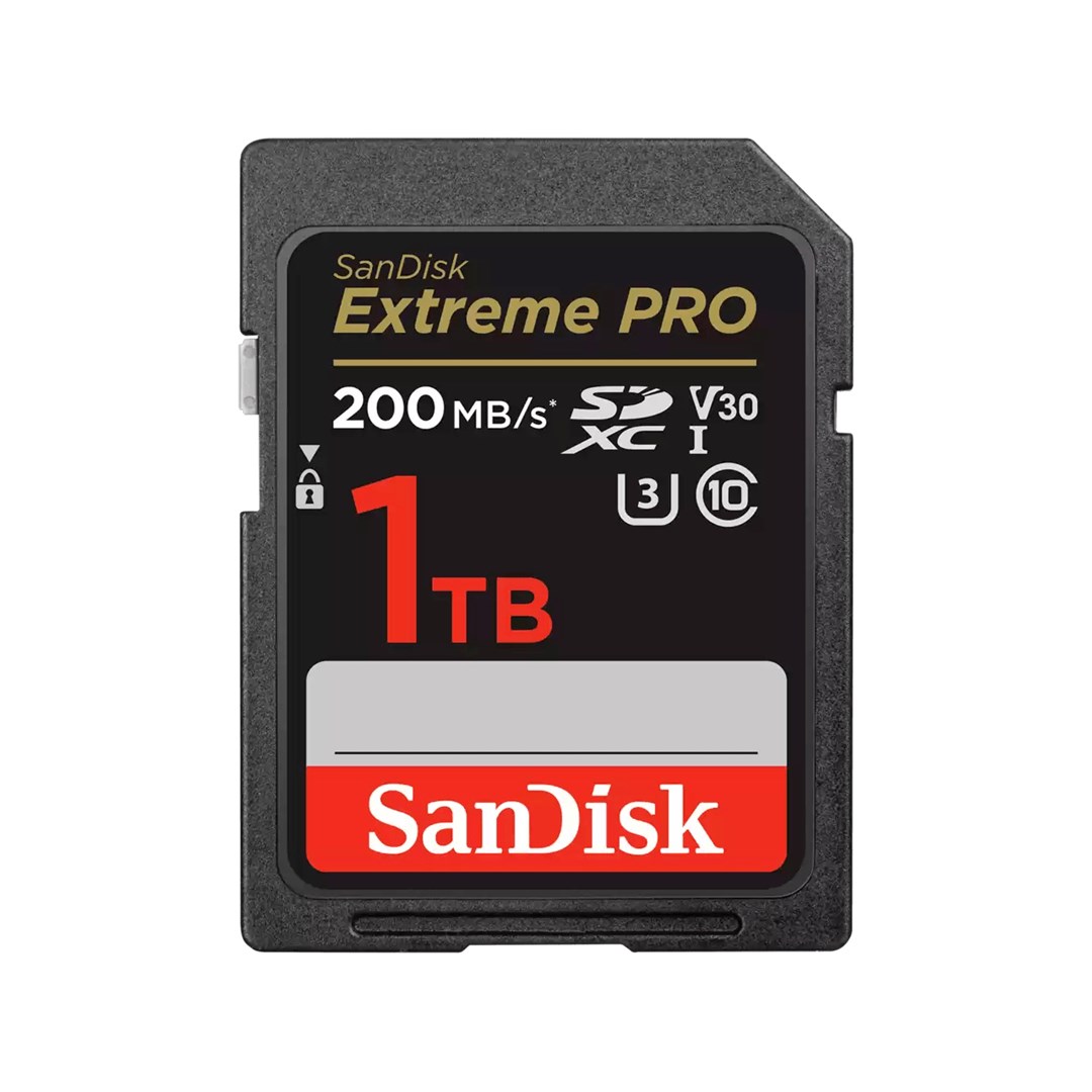 Kartë e memories SanDisk Extreme PRO, SDXC, 1 TB, Class 10