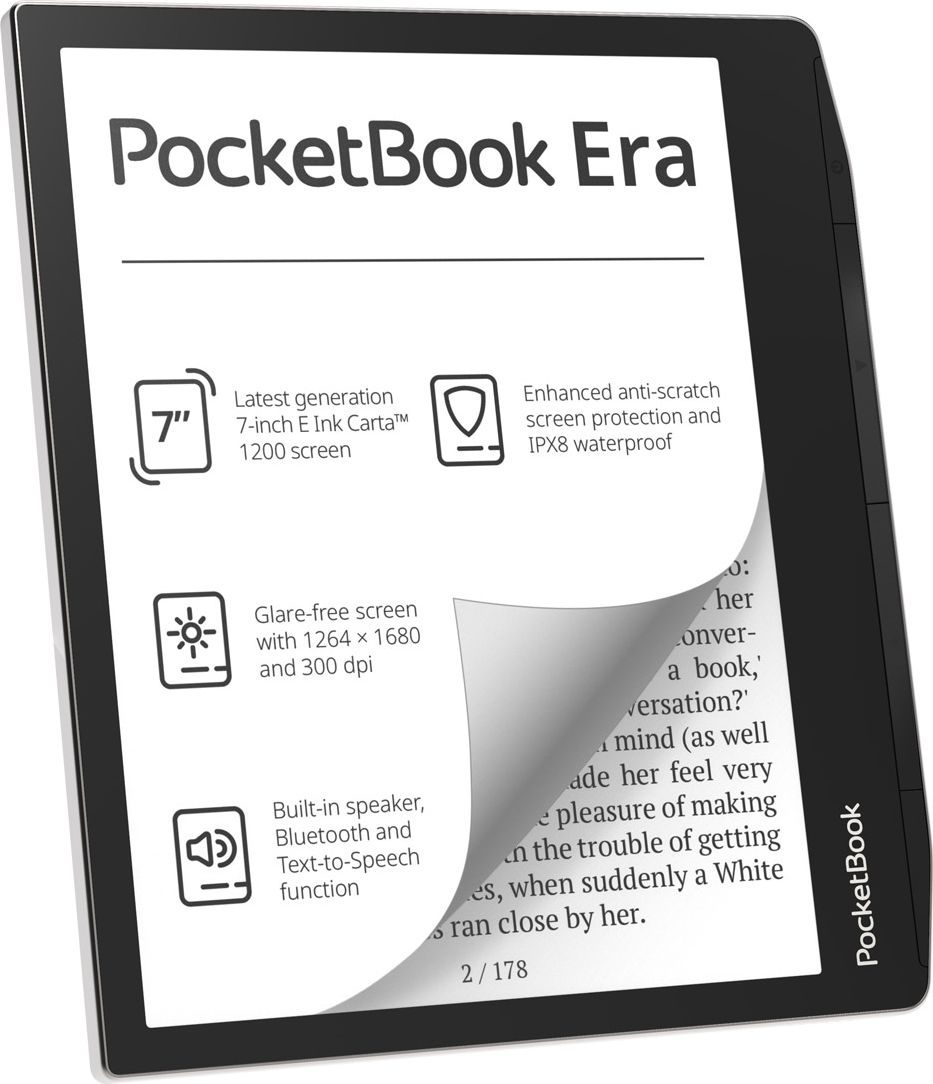 Lexues elektronik PocketBook Era PB700-U-16-WW-B, 7", 16GB, gri