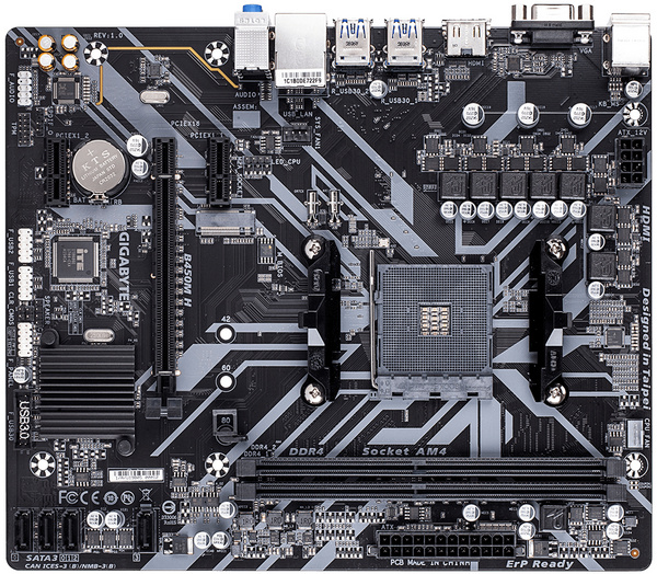Pllakë amë Gigabyte B450M H AMD B450 Socket AM4 micro ATX
