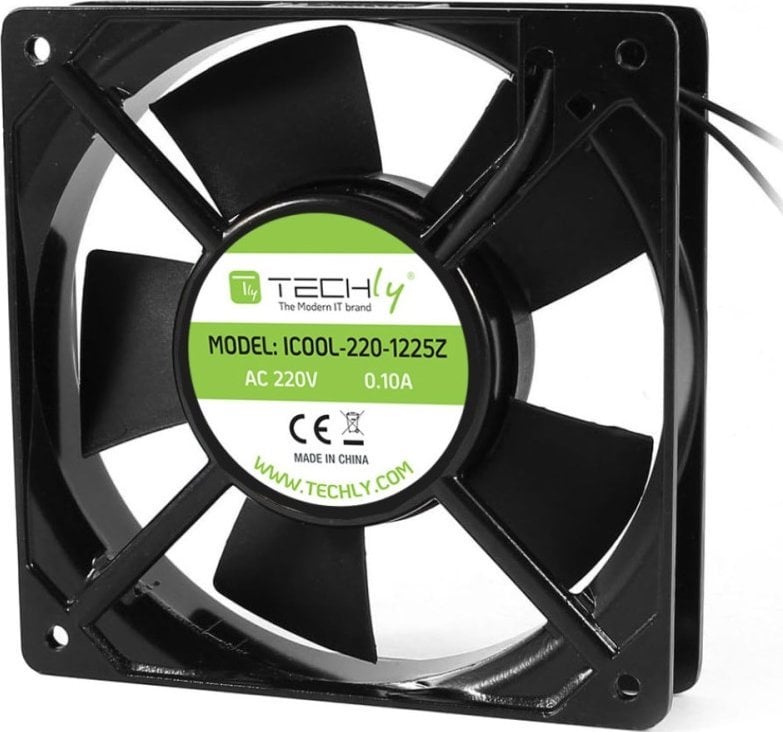 Ventilator PC Techly, 120mm, 220V, i zi