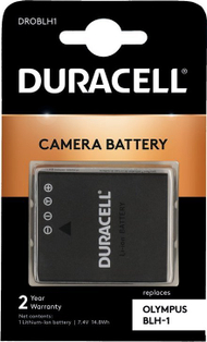 Bateri për kamera Duracell Olympus BLH-1, 2000mAh, 7.4V, gri