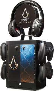 Dollap gaming Assassin's Creed Mirage Numskull, për 10 lojëra, me mbajtëse kufjesh, shumëngjyrësh