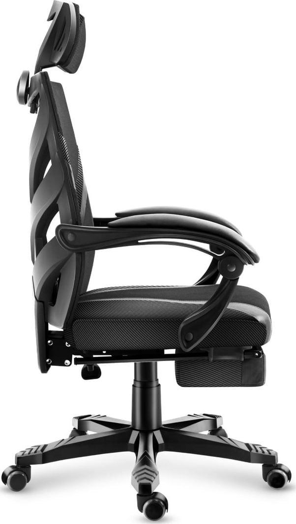 Karrige gaming Huzaro Combat 5.0, mekanizëm rrotullues, deri 140 kg, e zezë