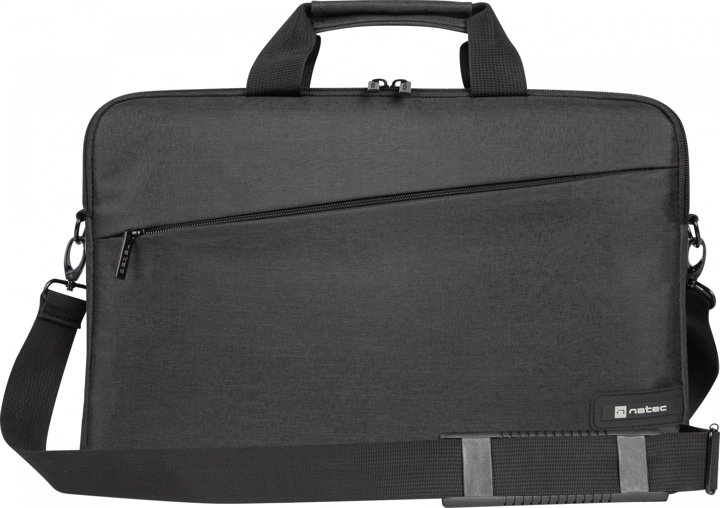 Çantë laptopi Natec Beira NTO-2056, 15.6", me rrip shpatulle, e zezë