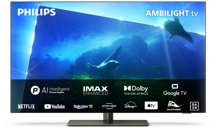 Televizor Philips 65OLED818, 65" (164cm), 4K UHD, i zi