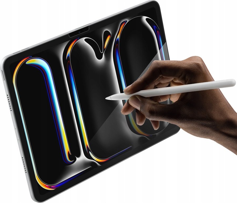 Mbrojtëse ekrani JCPal iClara Glass për iPad Pro 11" 13" 2024, xham i temperuar, 9H, transparente