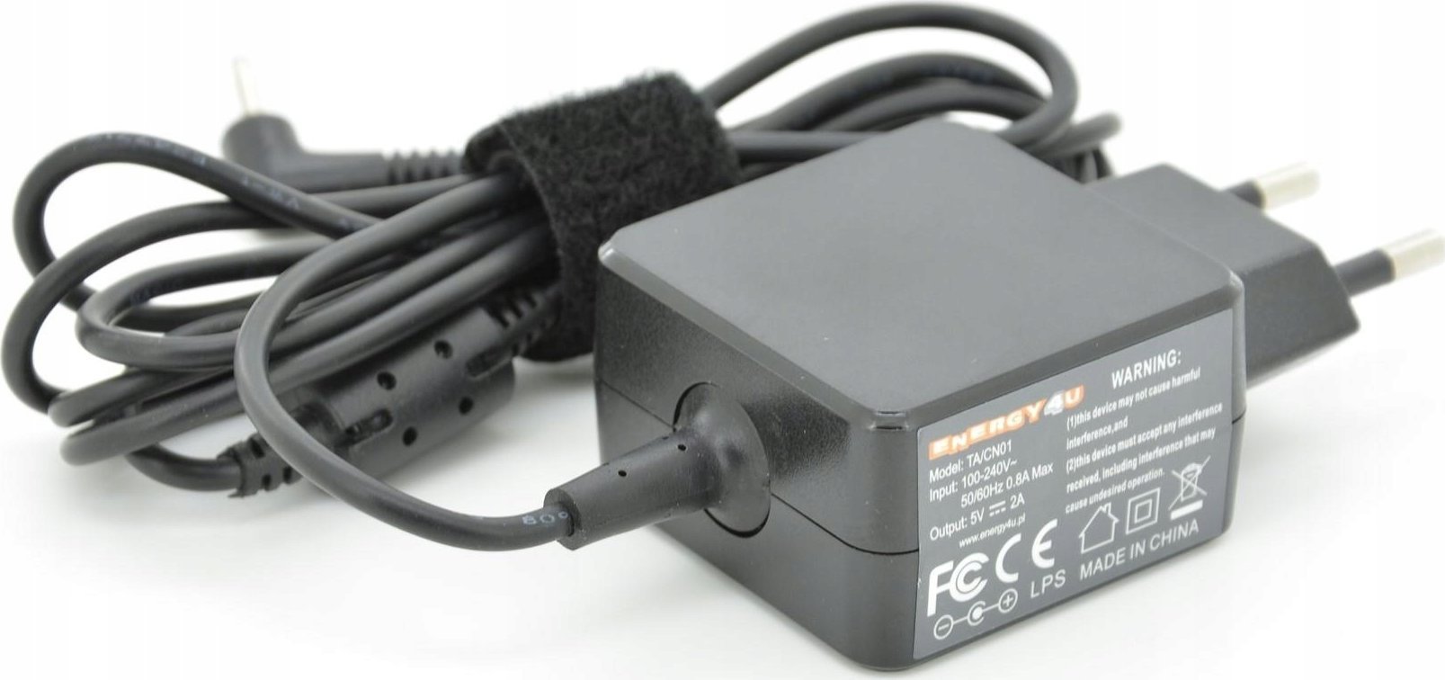 Karikues për tablet Energy4U TA/CN01, 5V 2A, 10W, i zi