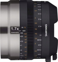 Adapter anamorfik Samyang V-AF MF 1.7x, për lente V-AF, i zi