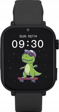 Ora inteligjente për fëmijë Garett Kids N!ce Pro 4G, 1.8", GPS, e zezë