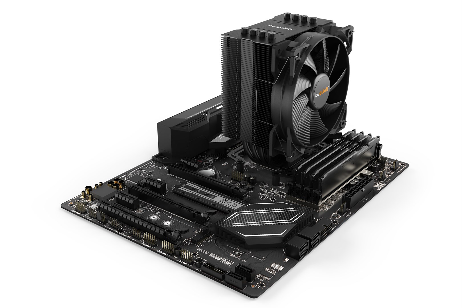 Ftohës CPU be quiet! Pure Rock 2, 150W TDP, 120 mm PWM, i zi