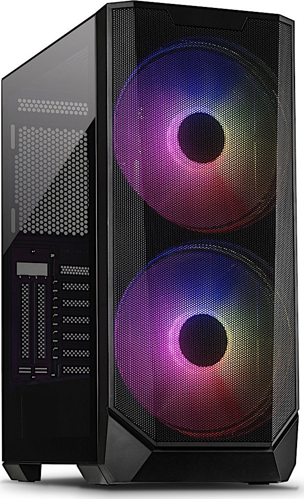 Kasë Inter-Tech IT-3503 Airstream ARGB, Midi Tower