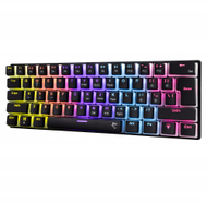 Tastierë gaming White Shark ASHIKO 2, mekanike, ndriçim i kuq, e zezë