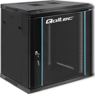 Kabinet muri Qoltec 54464, 19", 12U, i zi