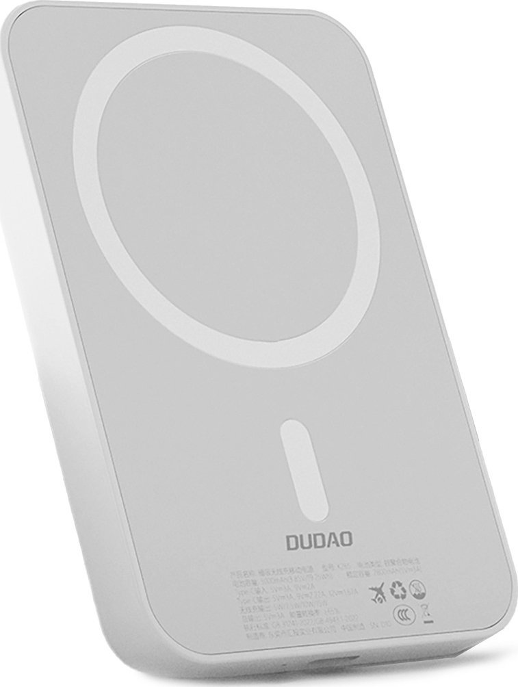 Powerbank Dudao K26S, 5000mAh, 20W, i bardhë