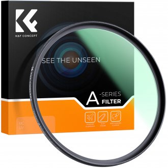 Filter fotografik K&amp;F Concept Series A MC UV, 52mm, transparencë e pastër