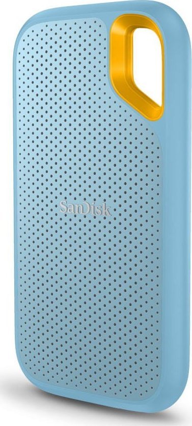 SSD i jashtëm SanDisk Extreme Portable V2, 1TB, USB 3.2 Gen 2, blu e verdhë 3