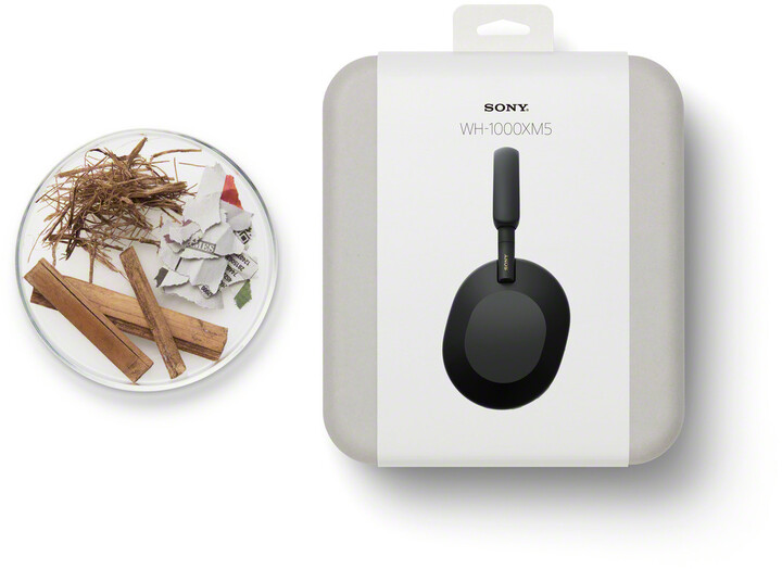 Kufje Sony WH-1000XM5, të zeza (model 2022)