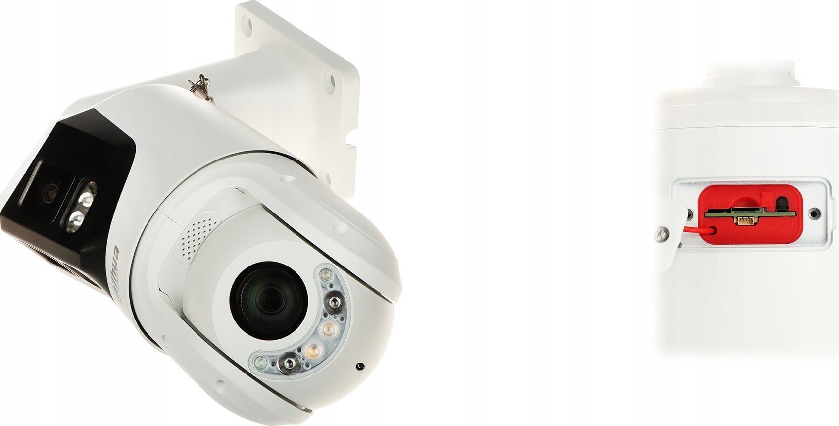 Kamerë PTZ Dahua SDT4E425-8P-GB-APV1-0280-S2, 8MP+4MP, 25x Zoom, e bardhë