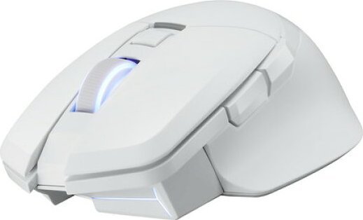 Maus gaming PowerColor ALPHYN AM10, 26000 DPI, me valë dhe me kabllo, i bardhë