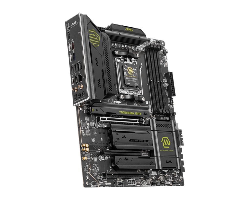 Pllakë amë MSI MAG B850 TOMAHAWK MAX WIFI, AMD B850, Socket AM5, ATX, e zezë