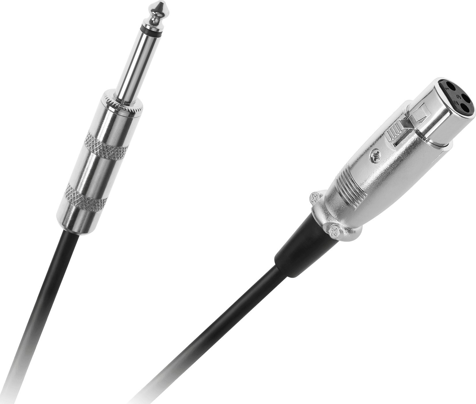 Mikrofon dinamik Rebel DM-80, 50-16000 Hz, kabllo 5 m, i zi