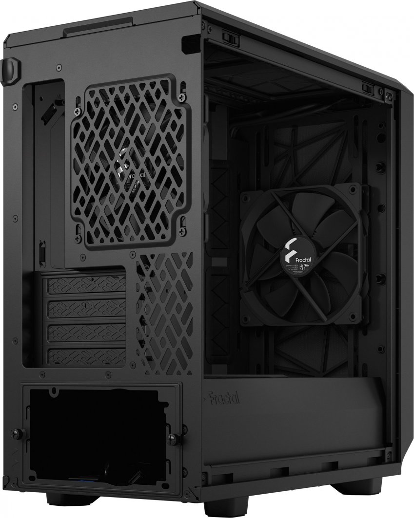 Kasë Fractal Design Meshify 2 Mini, e zezë, Mini Tower