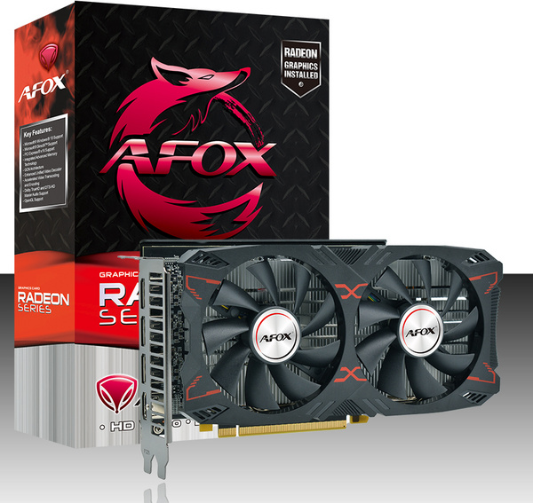 Графичка картичка, AFOX Radeon RX 5500XT 8GB GDDR6 128BIT HDMI 3xDP ATX DUAL FAN AFRX5500XT-8GD6H7